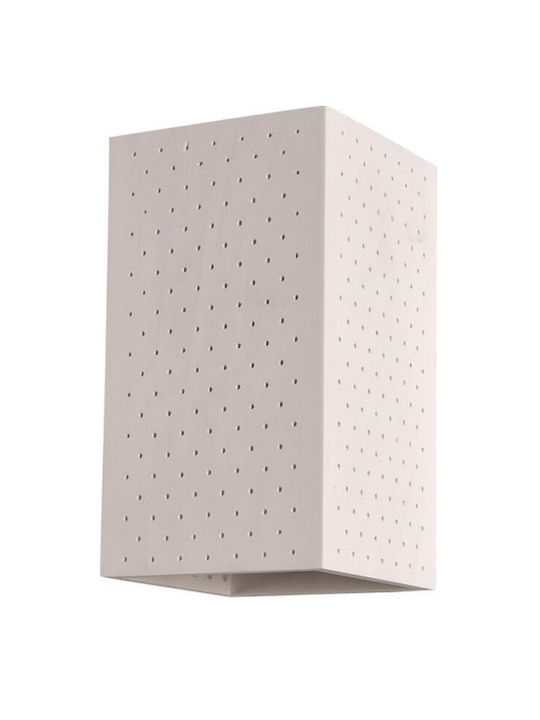 Geyer Μοντέρνο Φωτιστικό Τοίχου με Ντουί G9 σε Λευκό Χρώμα